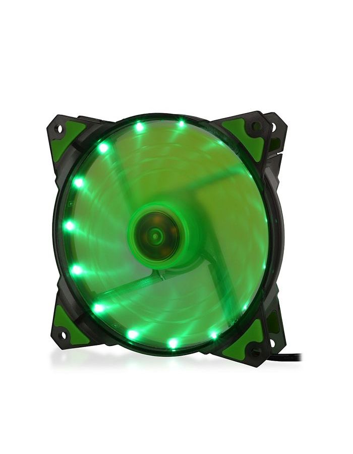 Вентилятор для корпуса Crown Micro CMCF-12025S-1222 Green цена и фото