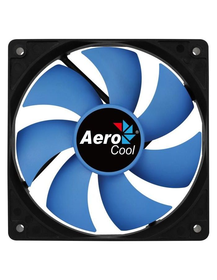 Вентилятор для корпуса AeroCool Fan Force 12 PWM Blue Blade 120 вентилятор для корпуса aerocool mirage 12 pro 120mm argb 3pack fan hub h66f