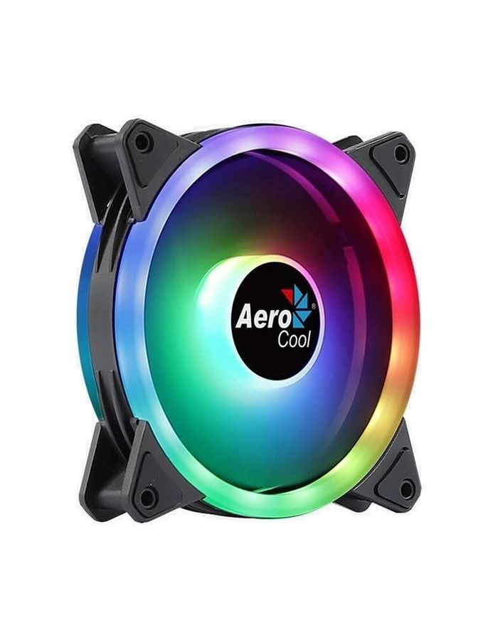 цена Вентилятор Aerocool Duo 12 ARGB (120мм, 19.7dB, 1000rpm, 6-pin, подсветка) RTL