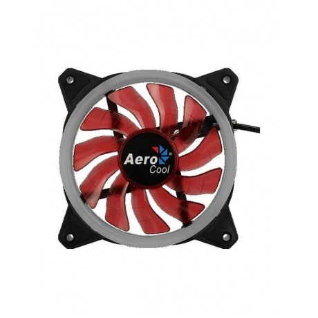 Вентилятор Aerocool Rev Red (120мм, 15.1dB, 1200rpm, 3 pin+ Molex, подсветка) RTL - фото 4