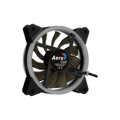 Вентилятор Aerocool Rev RGB (120мм, 15dB, 1200rpm, (3+4)  pin, подсветка) RTL - фото 7