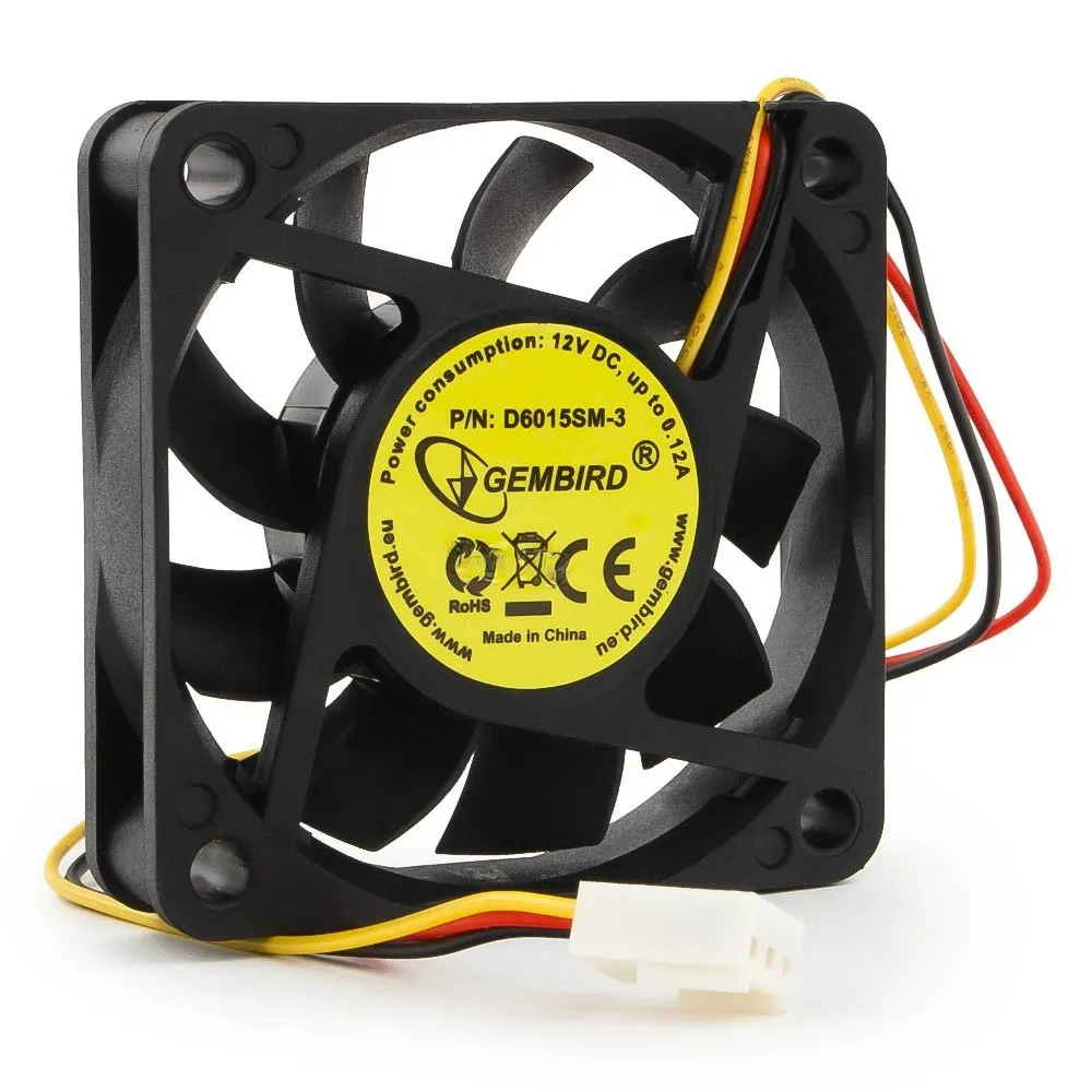 Вентилятор для корпуса Gembird D6015SM-3 - фото 1