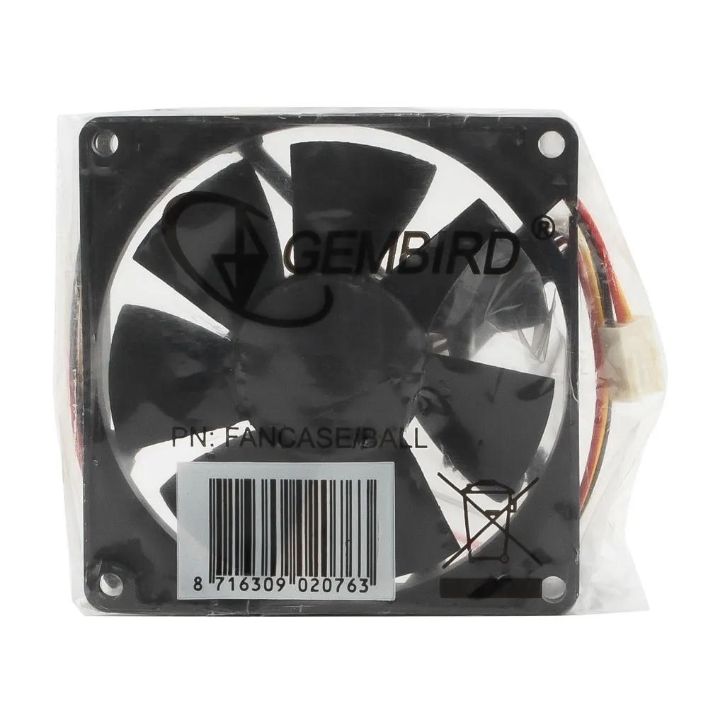 Вентилятор для корпуса Gembird FANCASE/BALL - фото 3