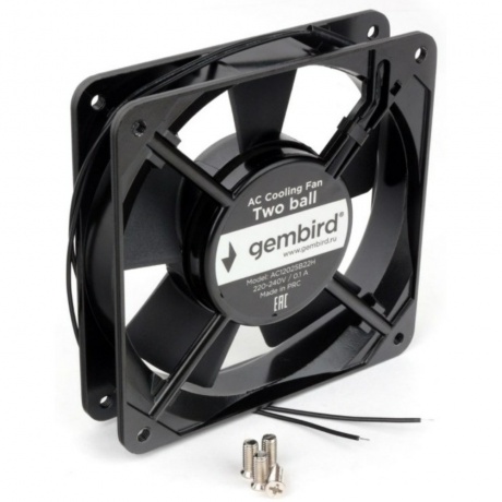 Вентилятор для корпуса Gembird 120x120x25mm (AC12025B22H) - фото 1