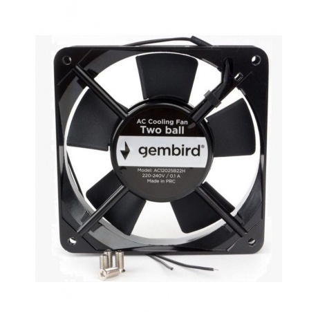 Вентилятор для корпуса Gembird 120x120x25mm (AC12025B22H) - фото 2