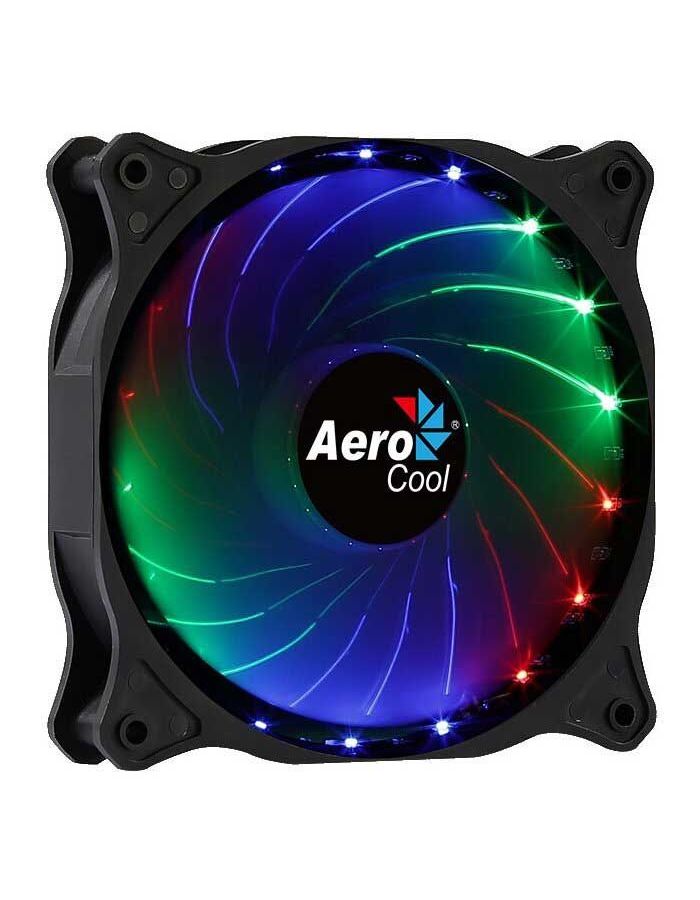 Вентилятор для корпуса AeroCool Cosmo 120mm Fixed RGB вентилятор для корпуса aerocool force 12 120mm 3pin 4pin blue blade