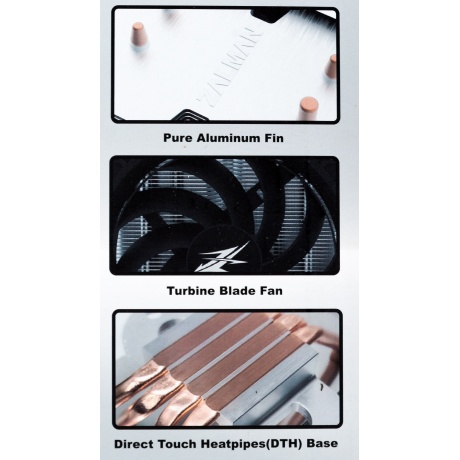 Кулер для процессора CNPS10X PERFORMA ST ZALMAN - фото 15