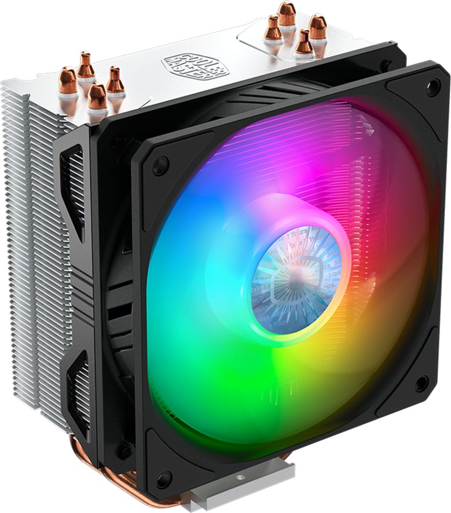 Кулер для процессора Cooler Master S1150/1155/1156 RR-2V2L-18PA-R1 система охлаждения для процессора cooler master rr 2v2l 18pa r1