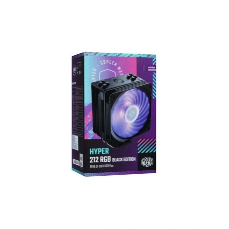 Кулер для процессора Cooler Master Hyper 212 RGB Black Edition with 1700 (RR-212S-20PC-R2) - фото 11