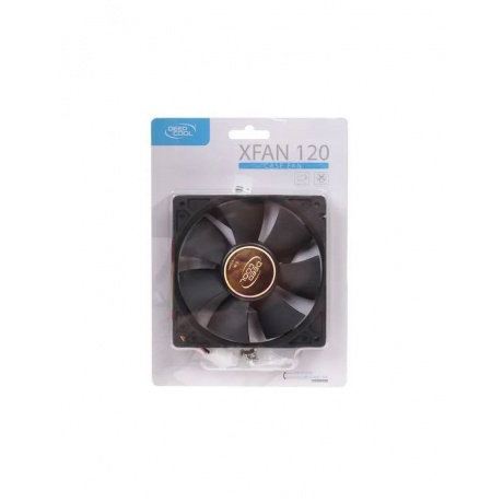 Вентилятор для корпуса Deepcool Xfan120 120x120x25мм Black Retail blister - фото 6