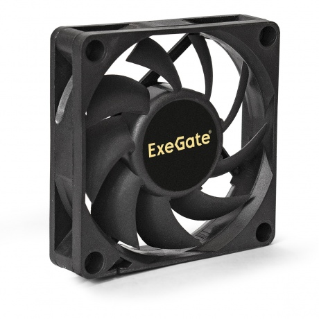 Вентилятор для корпуса ExeGate ExtraSilent ES07015S3P 70x70x15 мм 3pin 2500RPM 23dBA (EX283371RUS) - фото 1