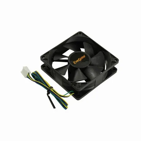 Вентилятор для корпуса ExeGate E08025B4P-PWM 80x80x25 мм (EX2833...