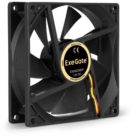 Вентилятор для корпуса ExeGate EX09225B3P 92x92x25 мм (EX288926RUS) - фото 1