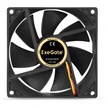 Вентилятор для корпуса ExeGate EX09225B3P 92x92x25 мм (EX288926RUS) - фото 2