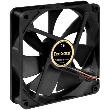 

Вентилятор для корпуса ExeGate EX14025B4P-PWM 140x140x25 мм (EX288929RUS)