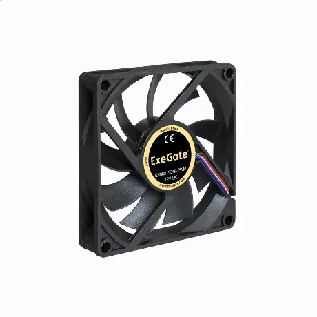 Вентилятор для корпуса ExeGate EX08015B4P-PWM 80x80x15 мм (EX288...