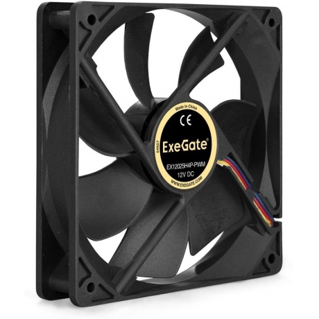 

Вентилятор для корпуса ExeGate EX12025H4P-PWM 120x120x25 мм (EX283392RUS)