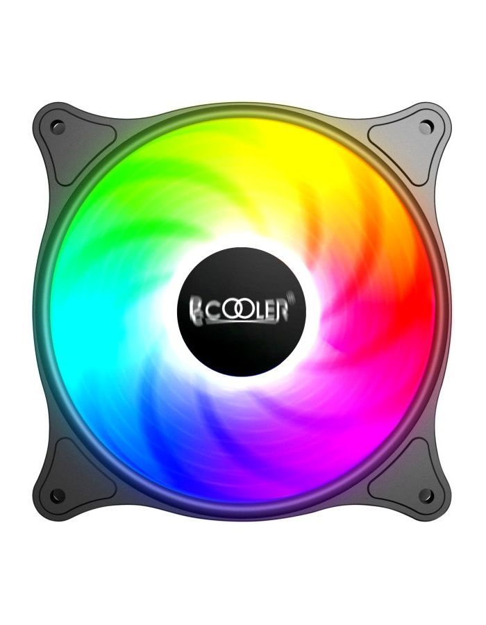 Вентилятор для корпуса PCCooler FX-120-3 FIXED COLOR FAN 120x120x25мм вентилятор для корпуса fractal design silent series r3 120 mm fd fan ssr3 120 wt