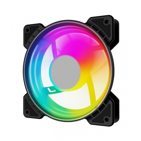 Вентилятор для корпуса Powercase M6-14-LED 5 color LED 140mm Molex OEM - фото 3