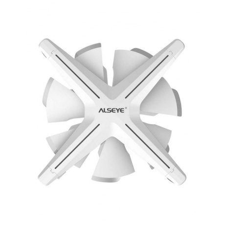Вентиляторы для корпуса Alseye X12 120mm White 3pcs + controller (X12-Set-W) - фото 4