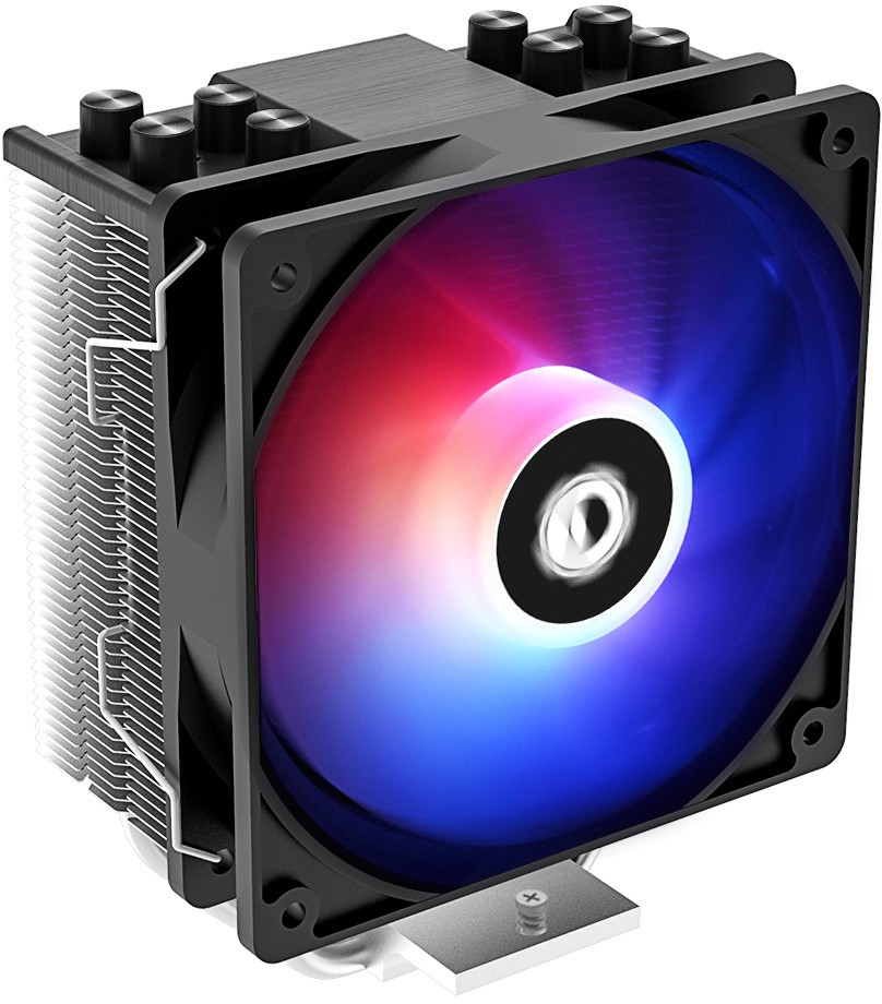 Кулер ID-Cooling SE-214-XT 180W/PWM/ Random Spectrum Lighting/ all Intel /AMD AM4/ Screws вентилятор кулер для ноутбука asus fx80 fx504 cpu