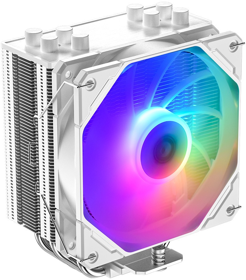 Кулер ID-Cooling SE-224-XTS ARGB WHITE 220W/ PWM/ LGA1700, 115*/AM4, AM5/ Screws (SE-224-XTS_ARGB_WHITE) система охлаждения для процессора id cooling se 224 xts argb white