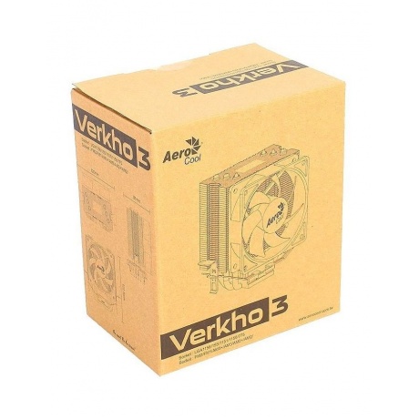 Кулер для процессора AeroCool Verkho 3 120W (4710700955895) - фото 4