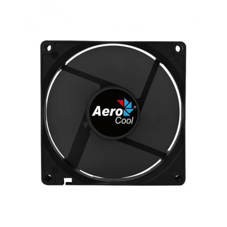 Вентилятор для корпуса Aerocool Force 9 black (90x90x25mm, 3pin+4pin, 1200 об/мин, 25,9dB) (4718009157958) - фото 3