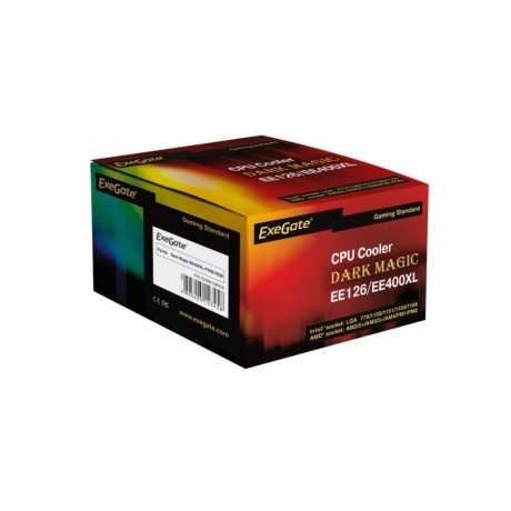 Кулер ExeGate Dark Magic EE400XL-PWM.RGB (EX286158RUS) - фото 4