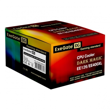 Кулер ExeGate Dark Magic EE126M-PWM.RGB (EX286156RUS) - фото 7