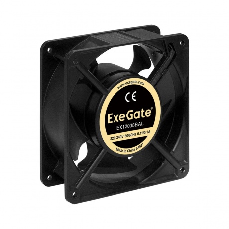 Вентилятор для корпуса ExeGate EX12038BAL 220В (EX289017RUS) - фото 1
