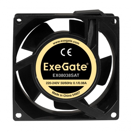 Вентилятор для корпуса ExeGate EX08038SAT 220В (EX289002RUS) - фото 2