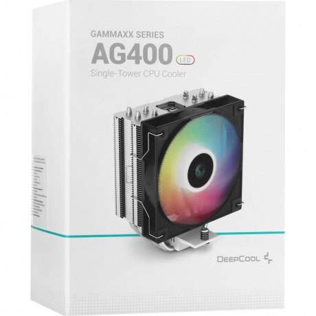 Кулер для процессора Deepcool AG400 LED 1700 NATIVE - фото 11