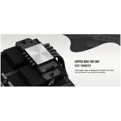 Кулер для процессора ID-COOLING IS-55 BLACK - фото 8