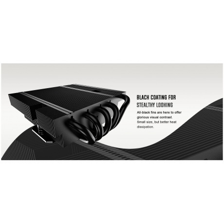 Кулер для процессора ID-COOLING IS-55 BLACK - фото 10