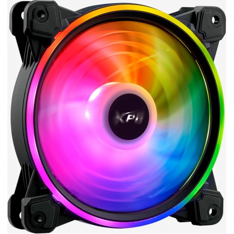 Вентилятор для корпуса XPG HURRICANE 120 ARGB PWM, черный (HURRICANE120ARGBPWM-BKCWW)