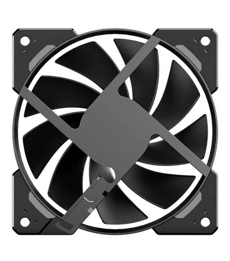 Вентилятор для корпуса Alseye N12-B Black - фото 3