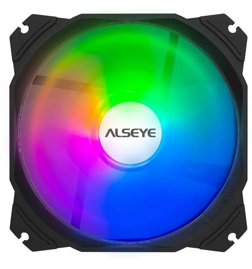 Вентилятор для корпуса Alseye M120-PB-A набор из 3 вентиляторов alseye m120 pwa 120 мм 4 pin pwm m120 pwa kit