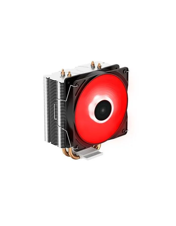 Кулер для процессора Deepcool GAMMAXX 400 V2 RED (DP-MCH4-GMX400V2-RD) - фото 5