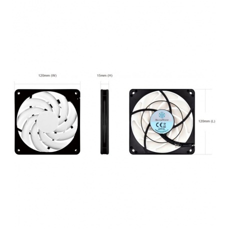 Вентилятор для корпуса Silverstone SST-FN123 - фото 8