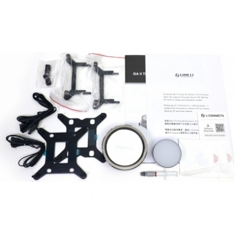 Кулер для процессора Lian Li Galahad II Trinity 360 White (G89.GA2T36W.00) - фото 2
