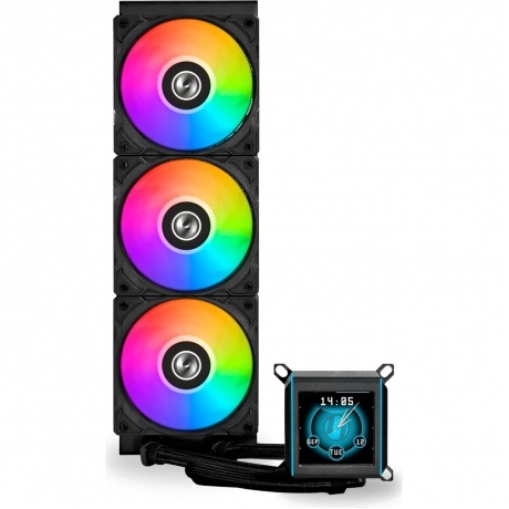 Кулер для процессора Lian Li Galahad II LCD 360 Black (G89.GA2ALCD36B.00) - фото 3