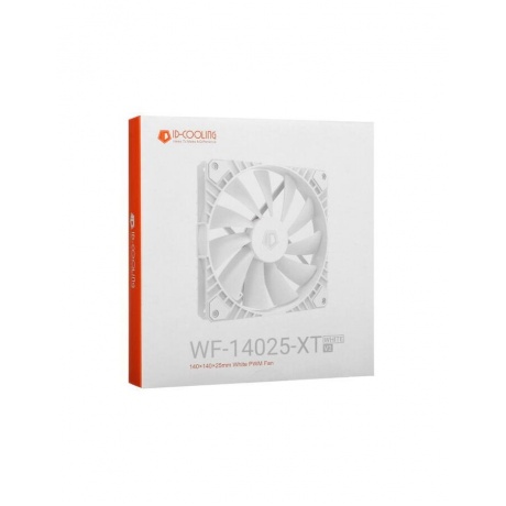 Вентилятор для корпуса ID-Cooling 140x140mm 4pin PWM White V2 (WF-14025-XT WHITE V2) - фото 7