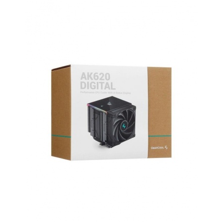 Кулер для процессора DeepCool AK620 DIGITAL black (R-AK620-BKADMN-G) - фото 11