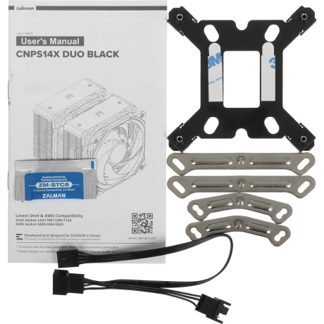 Кулер Zalman CNPS14X DUO Black - фото 13