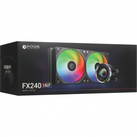 Система водяного охлаждения ID-Cooling FX240 Inf черный - фото 17