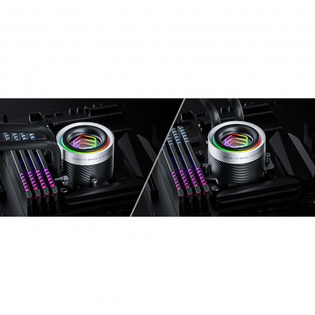 Система водяного охлаждения ID-Cooling FX240 Inf черный - фото 21