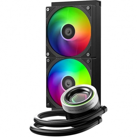 Система водяного охлаждения ID-Cooling FX240 Inf черный - фото 4