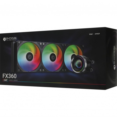 Система водяного охлаждения ID-Cooling FX360 Inf черный - фото 13