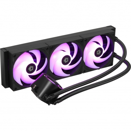 Система водяного охлаждения ID-Cooling FX360 LCD черный - фото 2